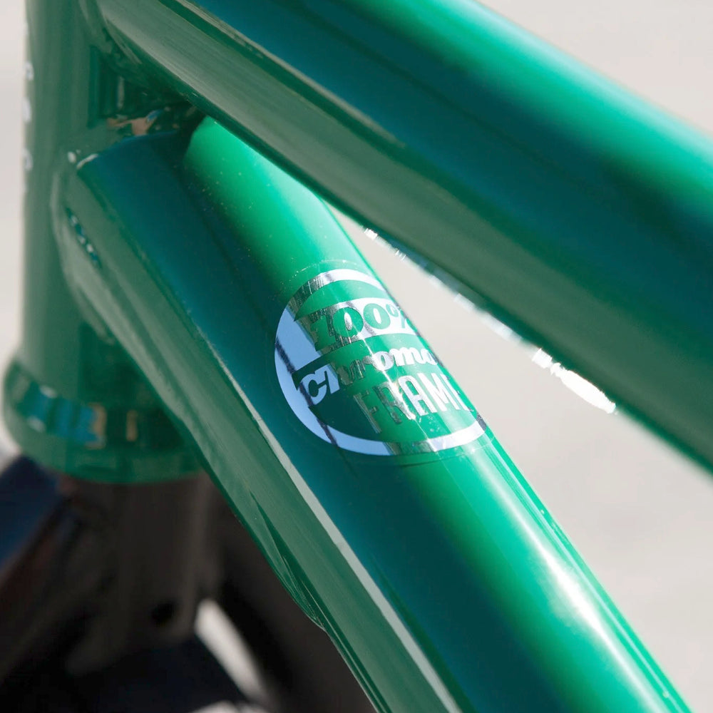 Sunday Forecaster Alex Siemon Sig. Gloss Hunter Green BMX Complete 100% Chrommoly frame