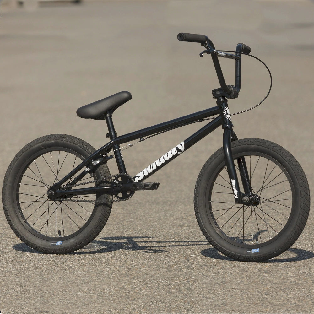 Sunday Primer 18" Gloss Black 2022 - BMX Complete