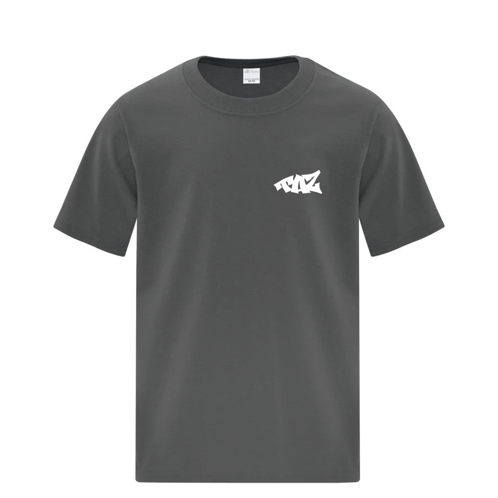 TAZ T-Shirt Charcoal Front
