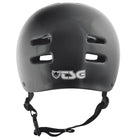 TSG Skate/BMX Injected Color Black (CERTIFIED) - Helmet Back View Logo