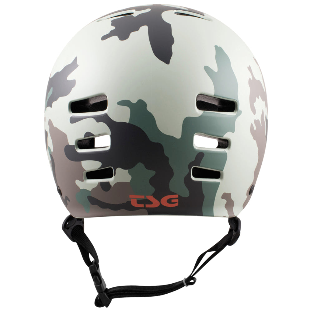 TSG Evolution Graphic Design "Camo" (CERTIFIED) - Helmet Back Logo