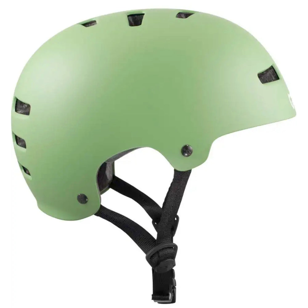 TSG Evolution Solid Color Satin Fatigue Green (CERTIFIED) - Helmet Right