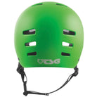 TSG Evolution Solid Color Satin Lime Green (CERTIFIED) - Helmet Back Logo