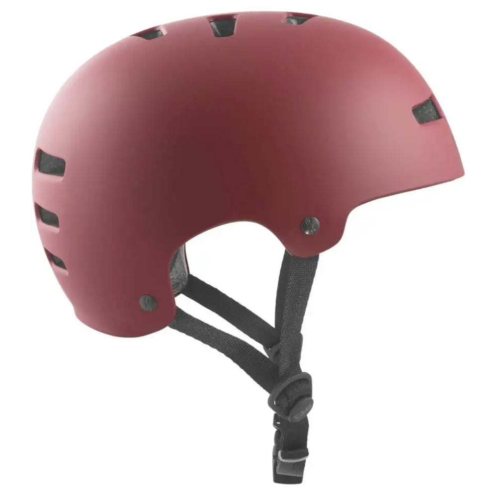 TSG Evolution Solid Color Satin Oxblood (CERTIFIED) - Helmet Right