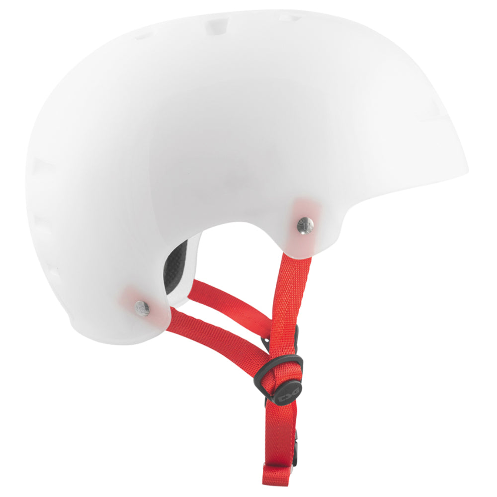 TSG Evolution Special Makeup Clear White (White EPS foam) Certified Helmet Right Side