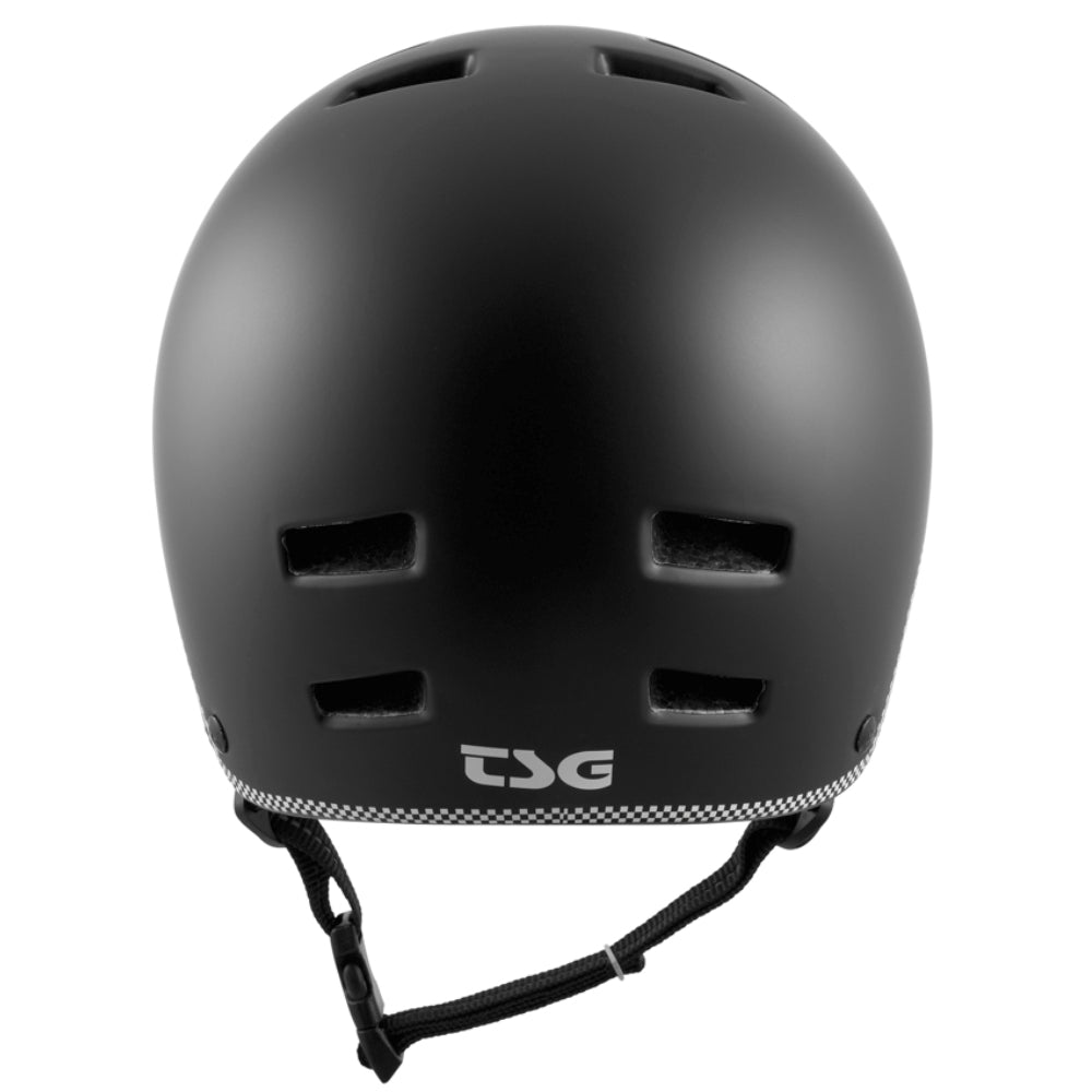 TSG Nipper Maxi Graphic Design Low Checker (CERTIFIED) - Youth Helmet Back Logo