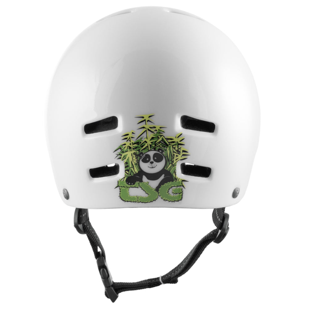 TSG Nipper Mini Graphic Design Panda (CERTIFIED) - Helmet Back Logo
