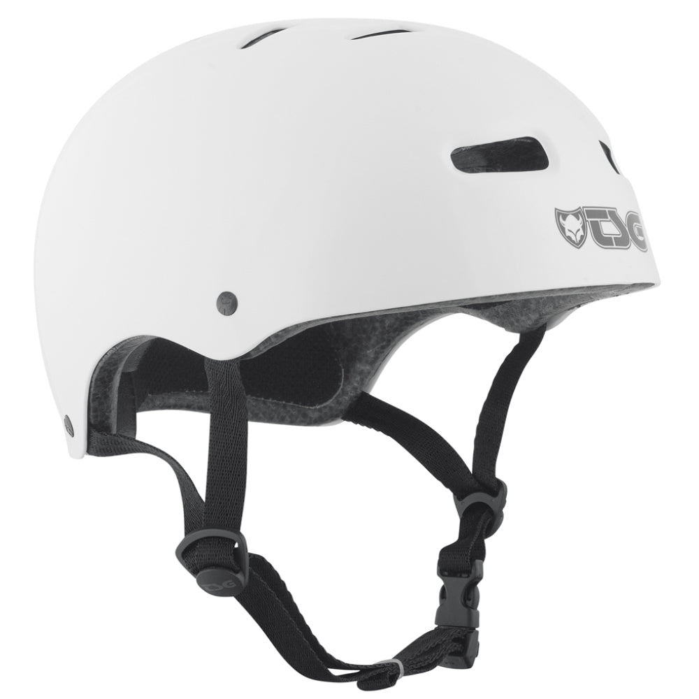 TSG Skate/BMX Injected Color White (CERTIFIED) - Helmet