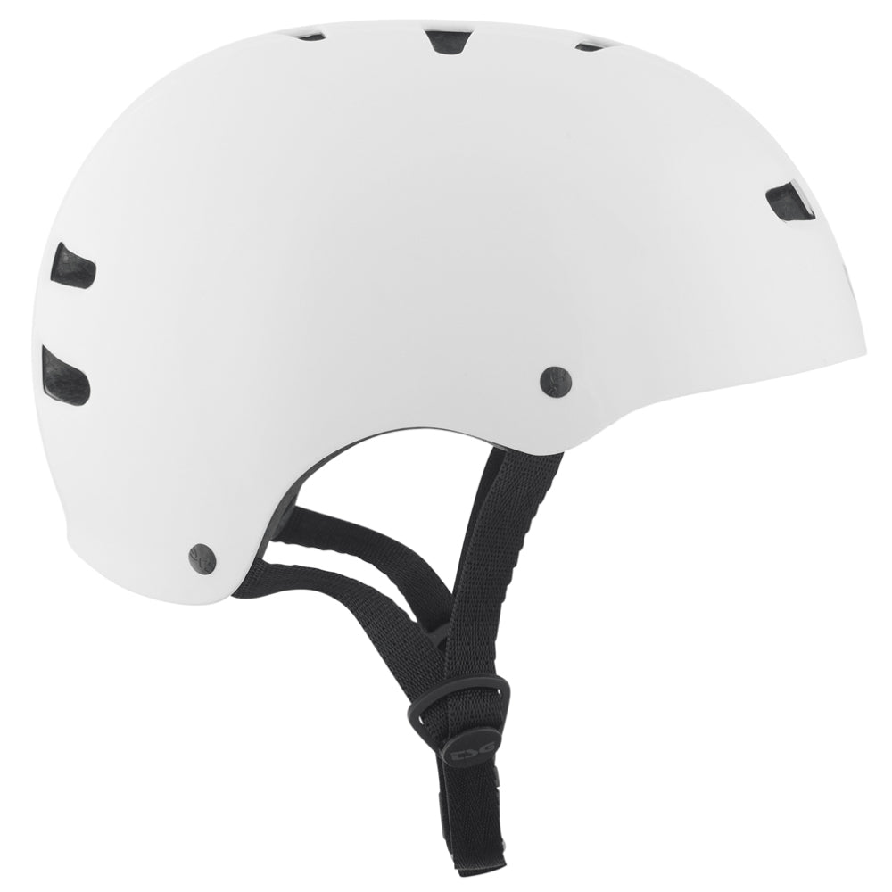 TSG Skate/BMX Injected Color White (CERTIFIED) - Helmet Right