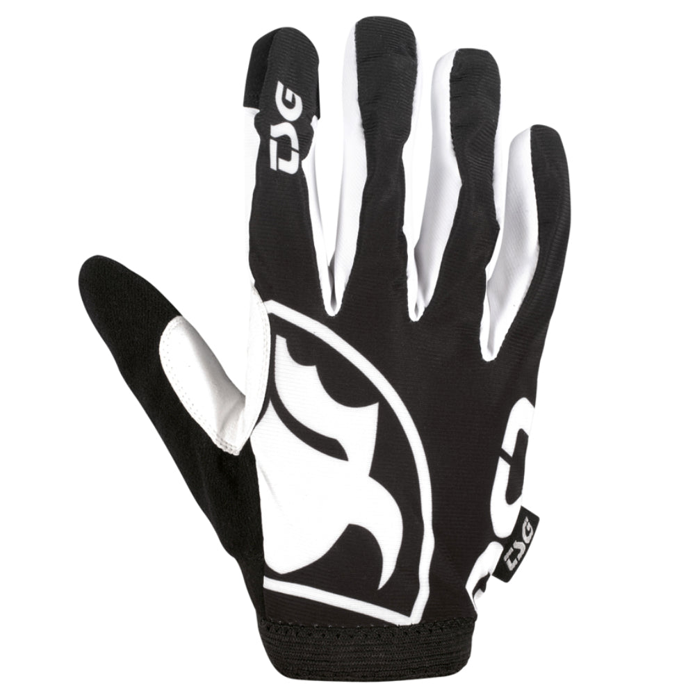 TSG Slim Glove Black Outside Logo