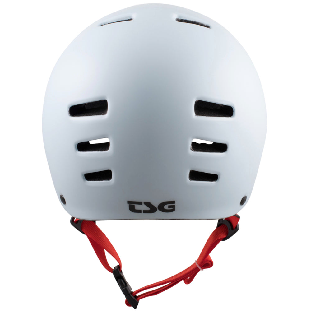 TSG SuperLight Solid Color Satin Skyride (CERTIFIED) - Helmet Back Logo