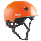 TSG The Meta Solid Color Gloss Orange (CERTIFIED) - Helmet