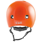 TSG The Meta Solid Color Gloss Orange (CERTIFIED) - Helmet Back Adjustment