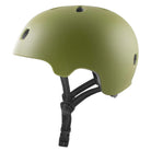 TSG The Meta Solid Color Satin Olive (CERTIFIED) - Helmet Left In Mold
