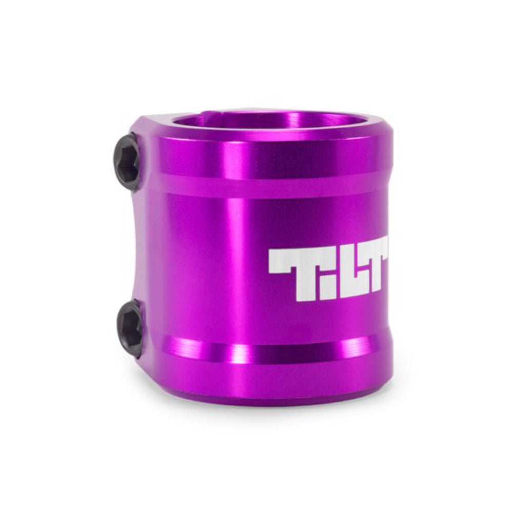 Tilt ARC Double - Scooter Clamp Purple Front