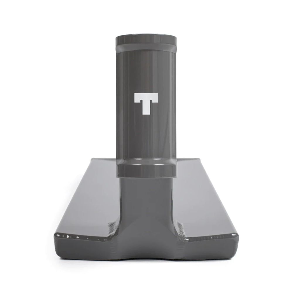 Tilt Method Gunmetal Freestyle Street Scooter Deck With Convex Tangential Bottom Front Headtube Logo