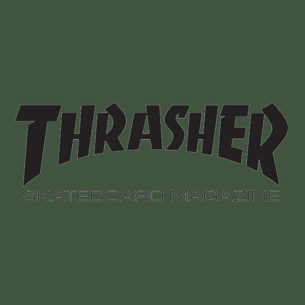 Thrasher Skate Mag Tee Green - Shirt Logo Close Up