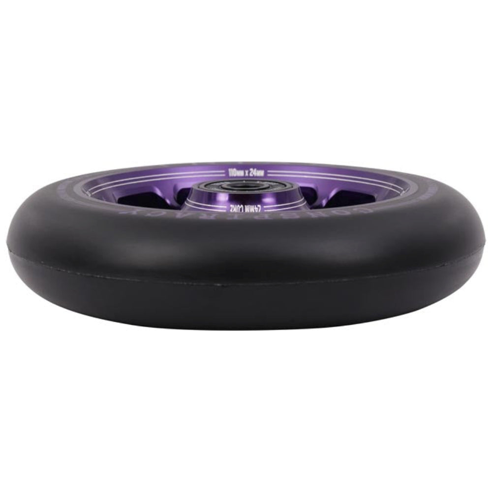 Triad Conspiracy 110mm Lightweight Freestyle Scooter Wheels Purple Side