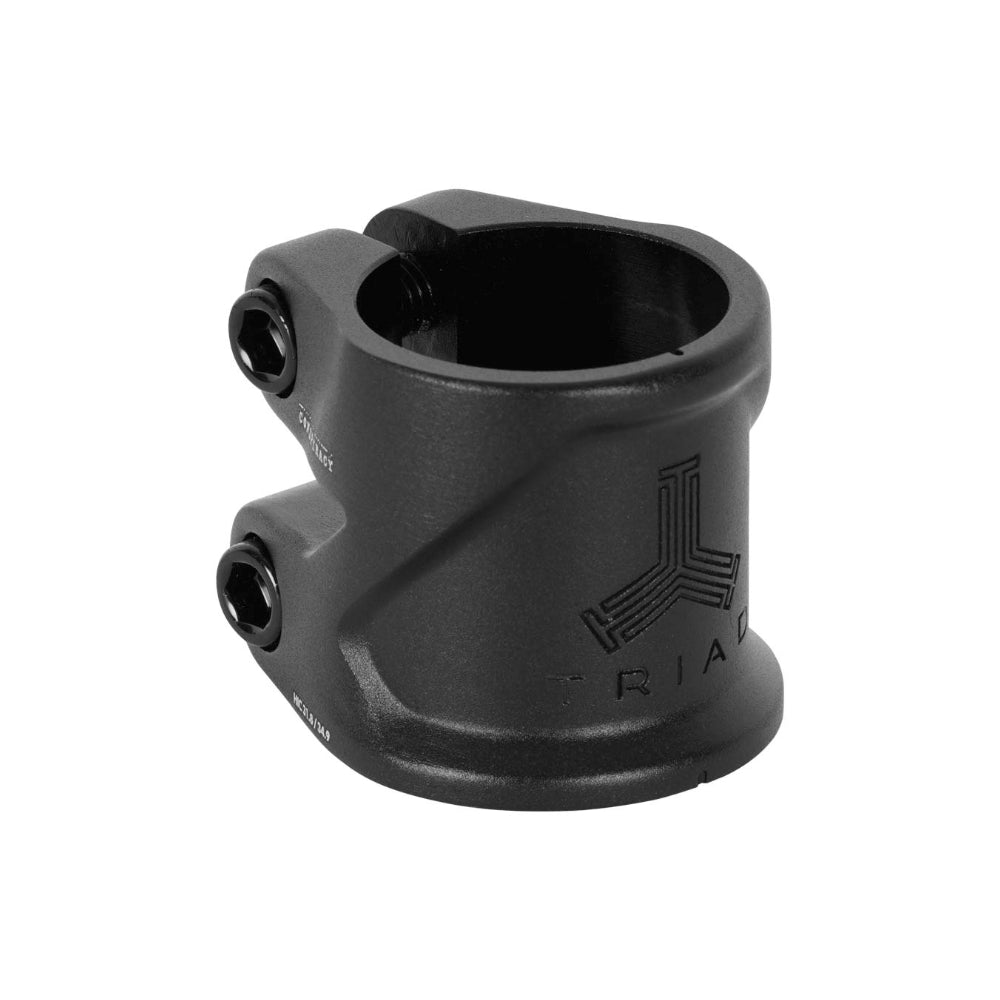 Triad Conspiracy 2 Bolt Freestyle Scooter Clamp With Integrated Dust Cap Black