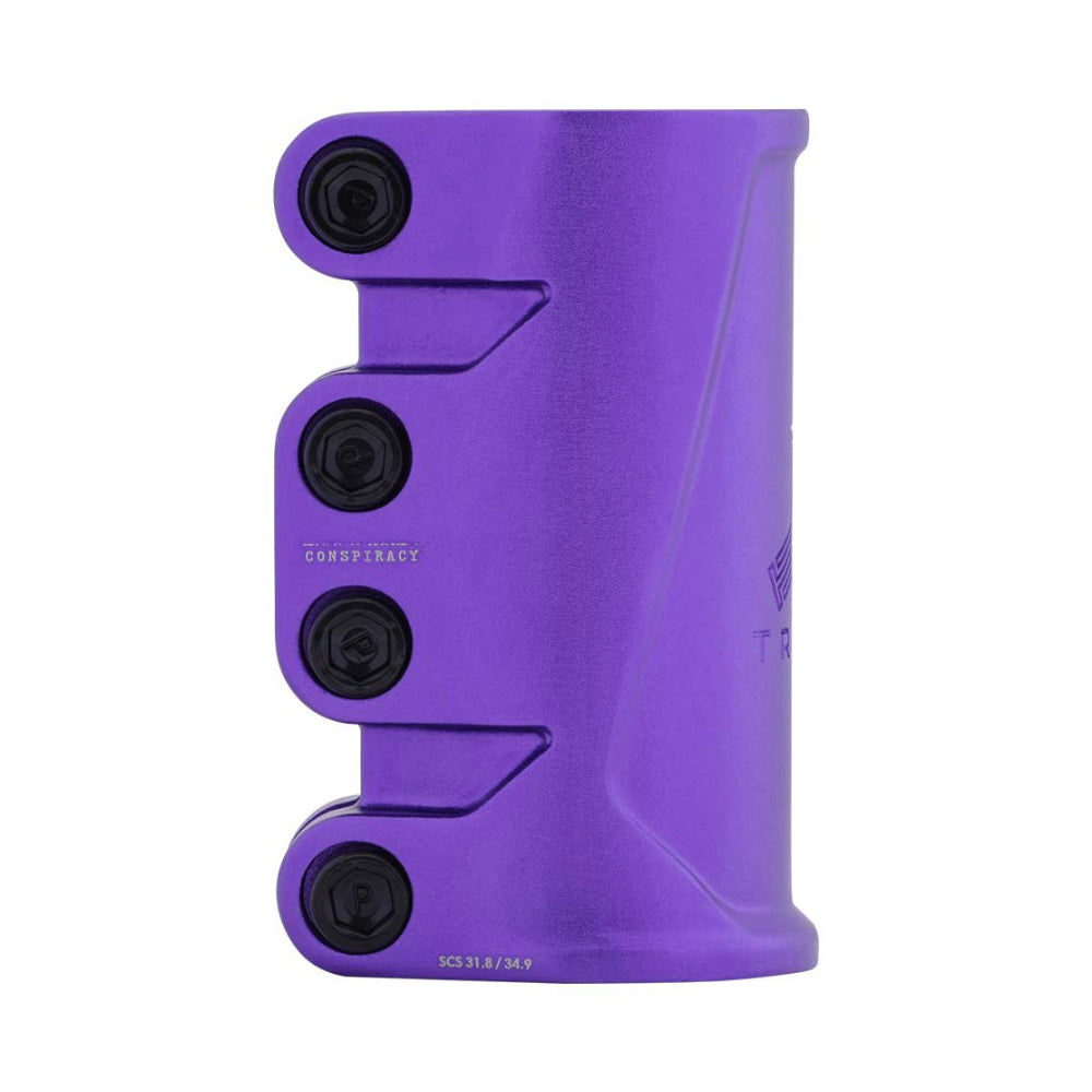 Triad Conspiracy SCS Street Scooter Clamp Purple Side