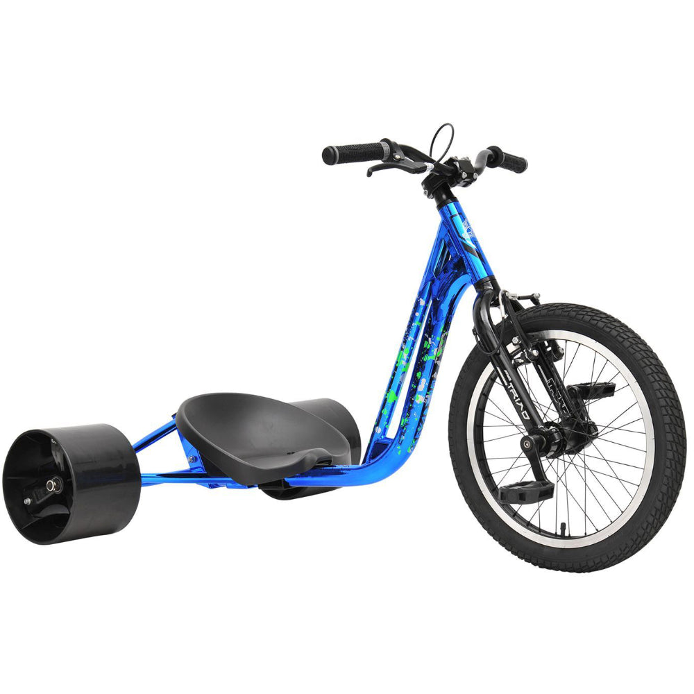 Triad Counter Mesure 3 Electro Blue Drift Trike Angle Right