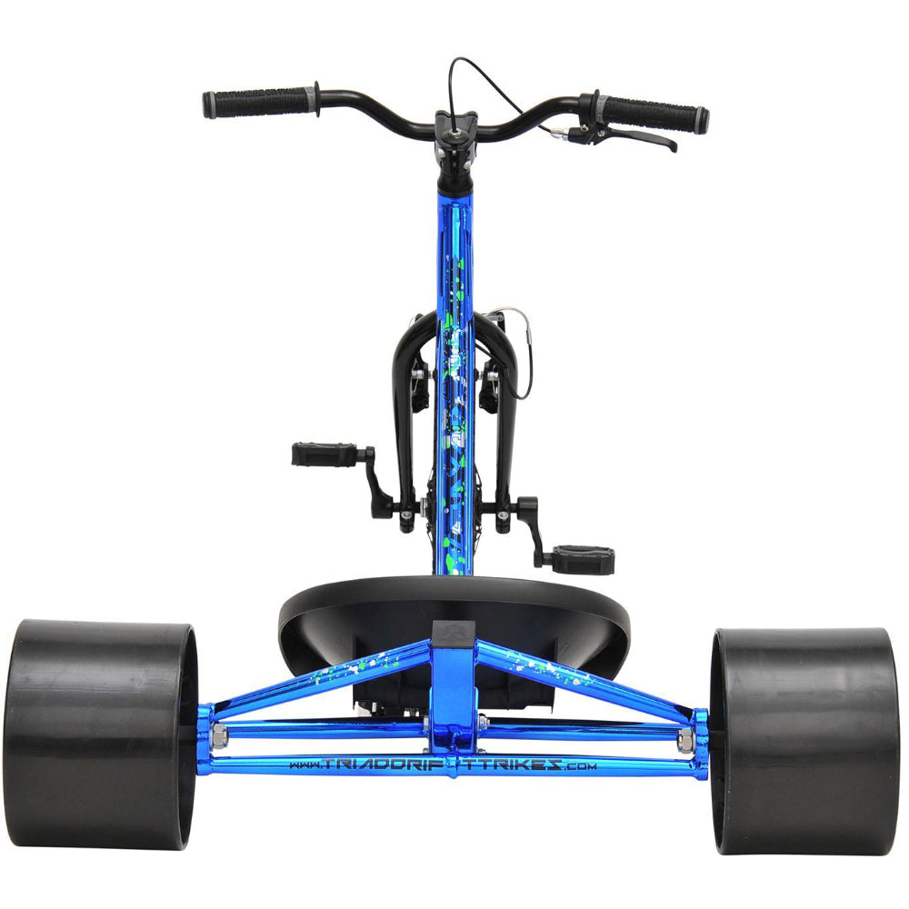 Triad Counter Mesure 3 Electro Blue Drift Trike Back