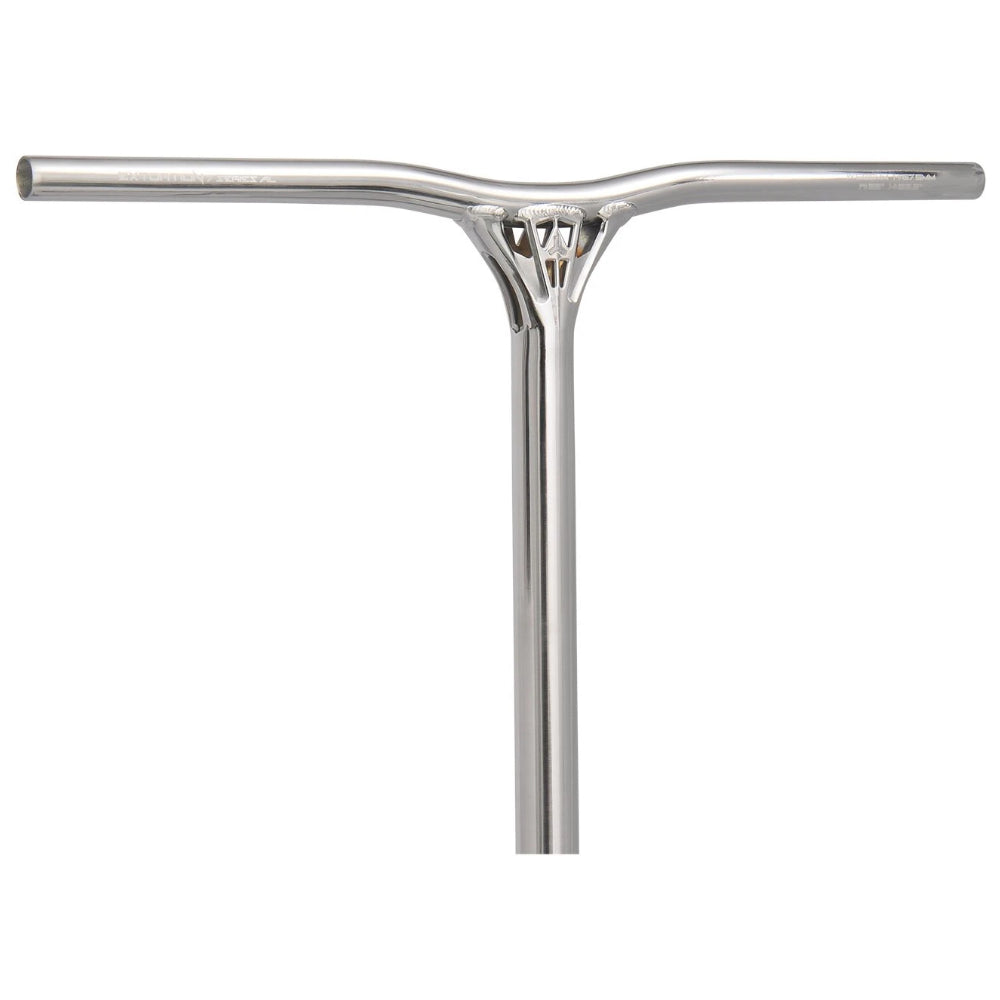 Triad Extortion Aluminium Freestyle Scooter Bar Neo Silver Close Up Polished