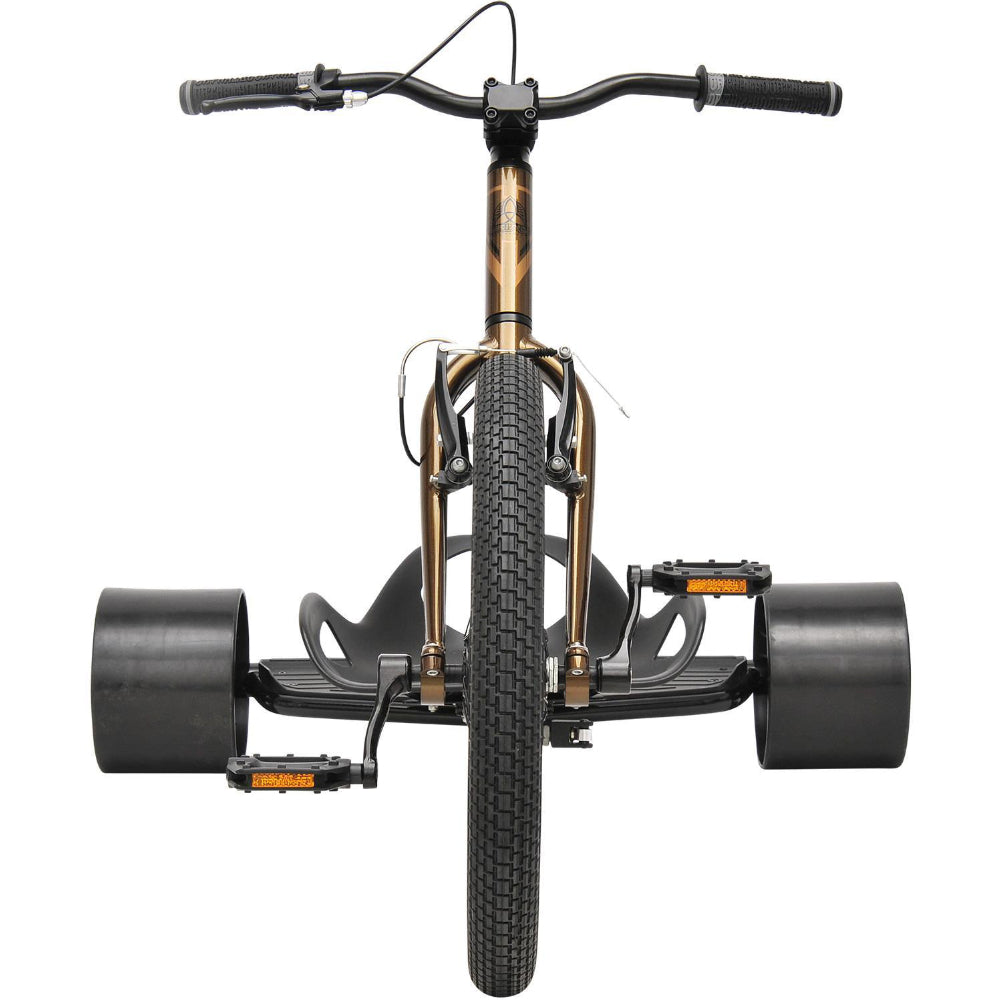 Triad Underworld 4 Copper Black Drift Trike Front Viwe