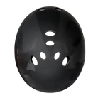 Triple 8 The CERTIFIED Sweatsaver Black Glossy - Helmet Top View