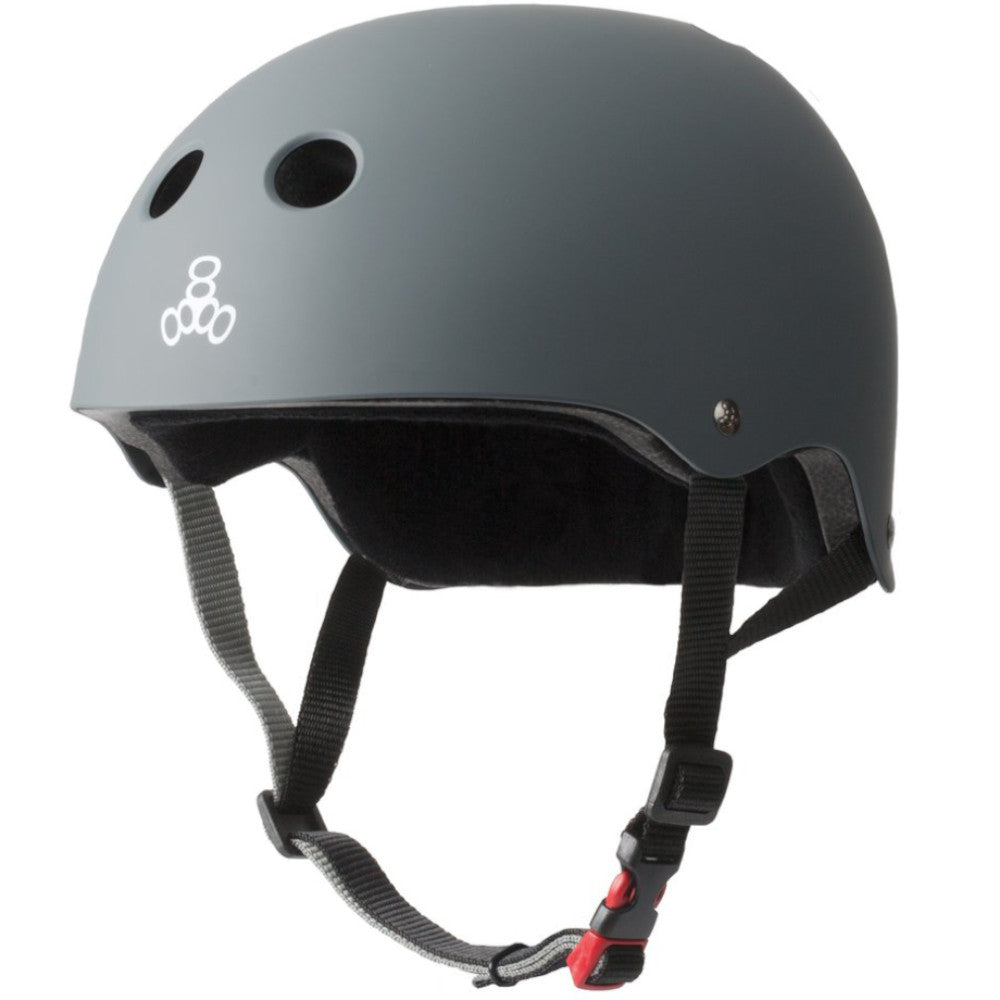 Triple 8 The CERTIFIED Sweatsaver Carbon Rubber - Helmet
