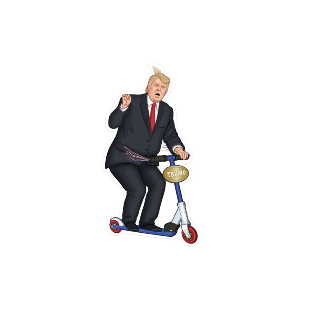 Trump Scooter Sticker