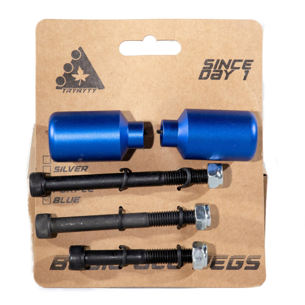 Trynyty Basic ALU Freestyle Scooter Pegs Blue