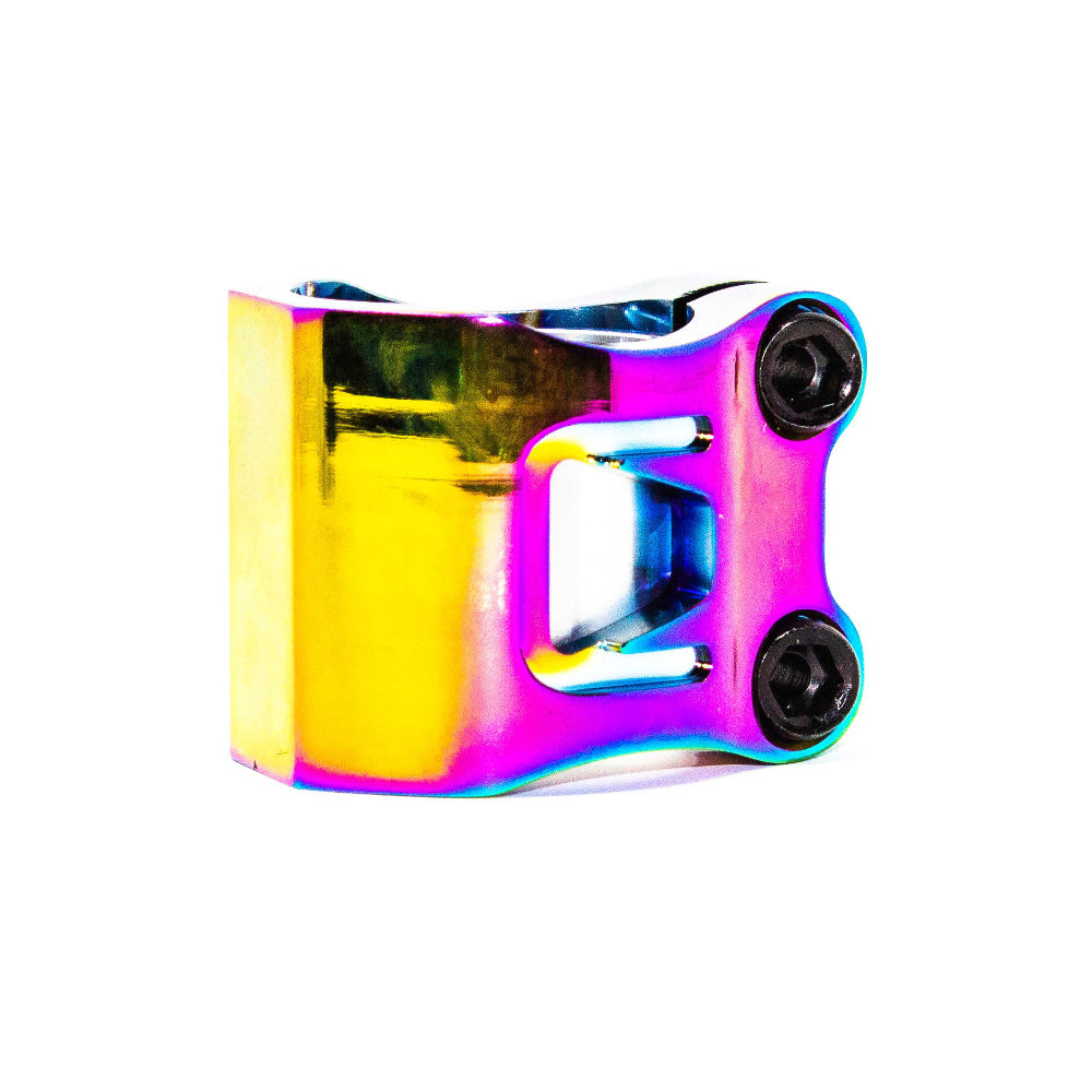 Trynyty Lumberjaxe Double Clamp - Scooter Clamp Oilslick Angle