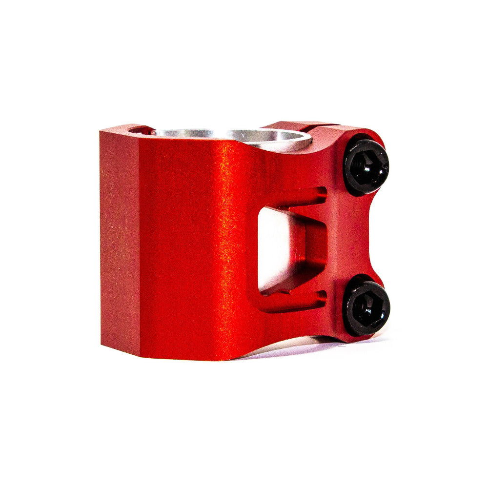 Trynyty Lumberjaxe Double Clamp - Scooter Clamp Red Angle
