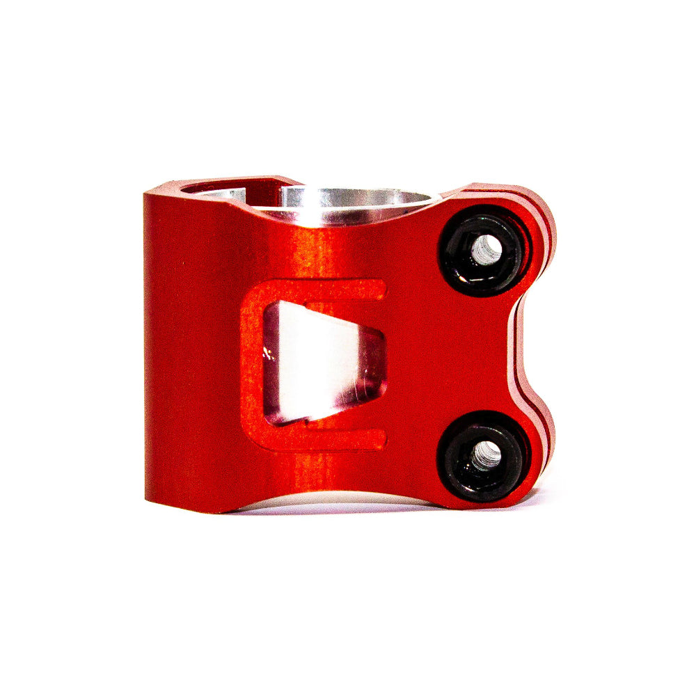 Trynyty Lumberjaxe Double Clamp - Scooter Clamp Red Side