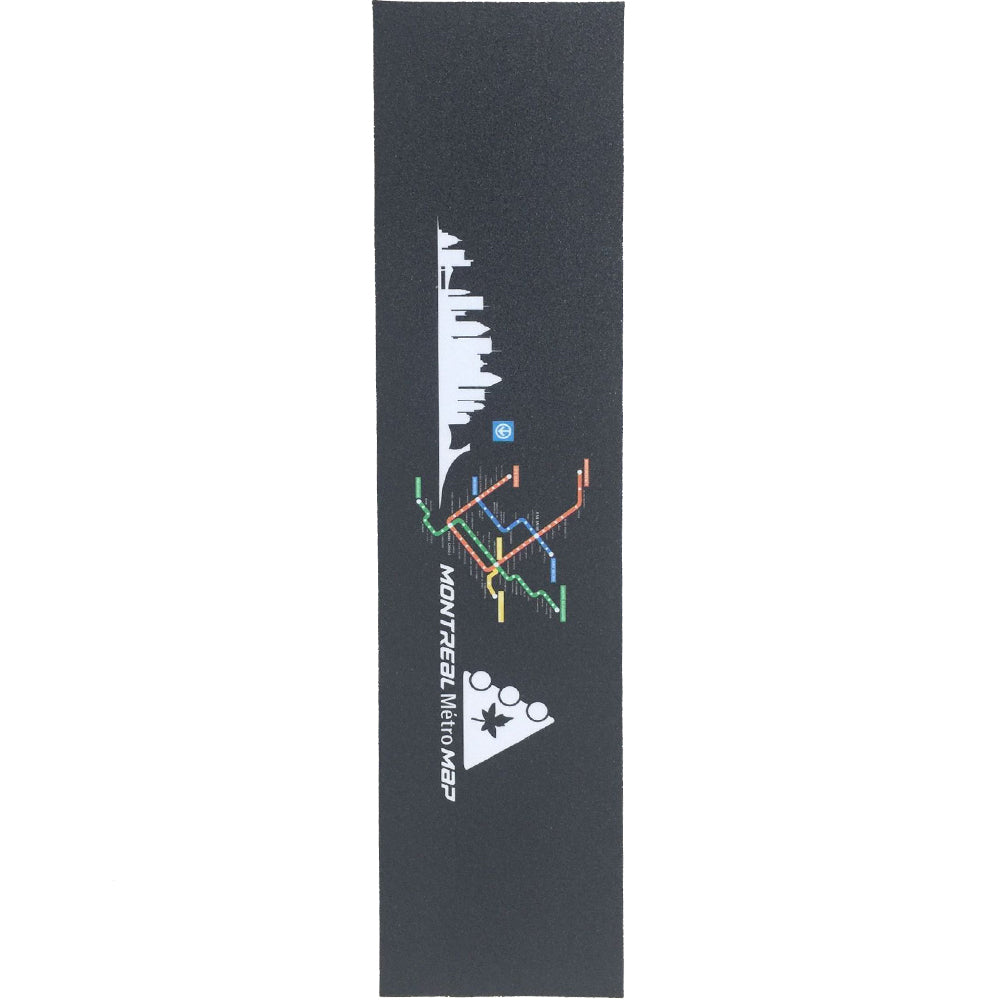 Trynyty Montreal Metro Map Griptape - Scooter Griptape