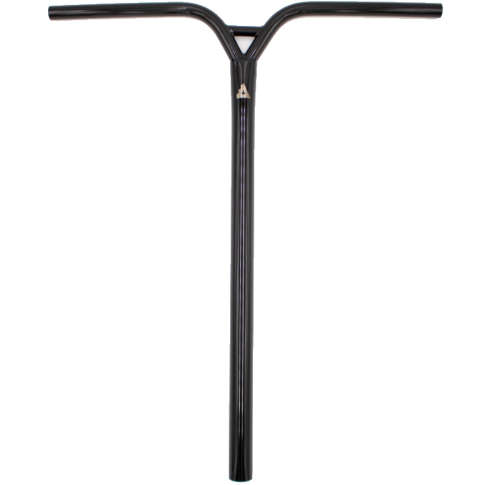 Trynyty Titanium WHY bars - Scooter Bars Black Full View
