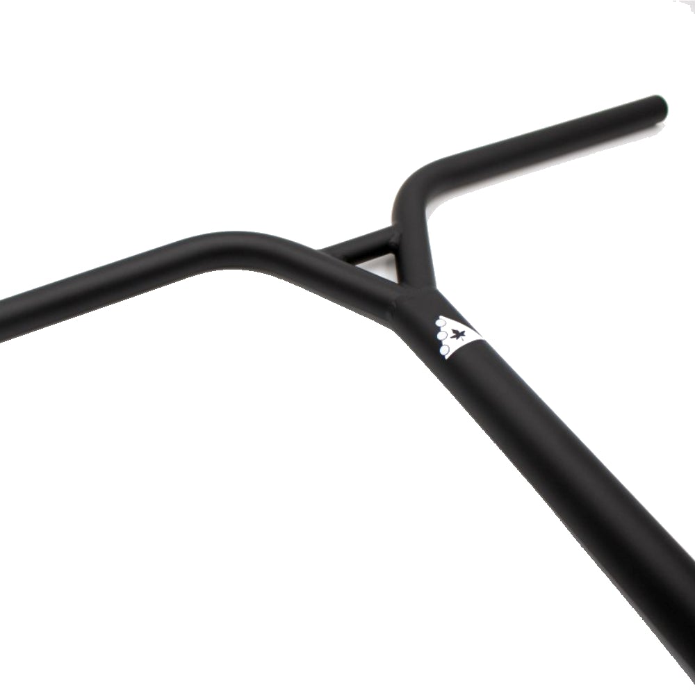 Trynyty Why Chromoly - Scooter Bars Black Close Up Y Shape