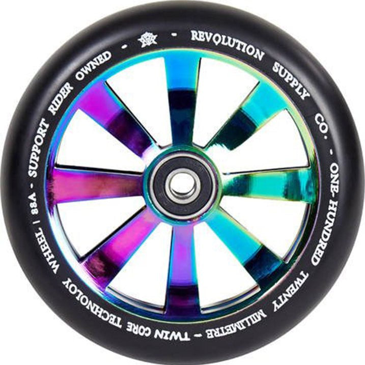 Revolution Twin Core 110mm, Scooter Wheel, Neo Chrome