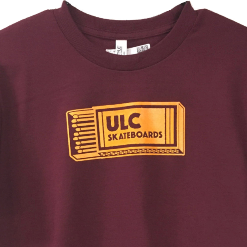 ULC Junior T-Shirts Red Wine Close Up