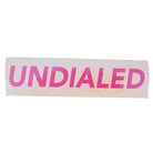 Undialed Peach Tea - Sticker