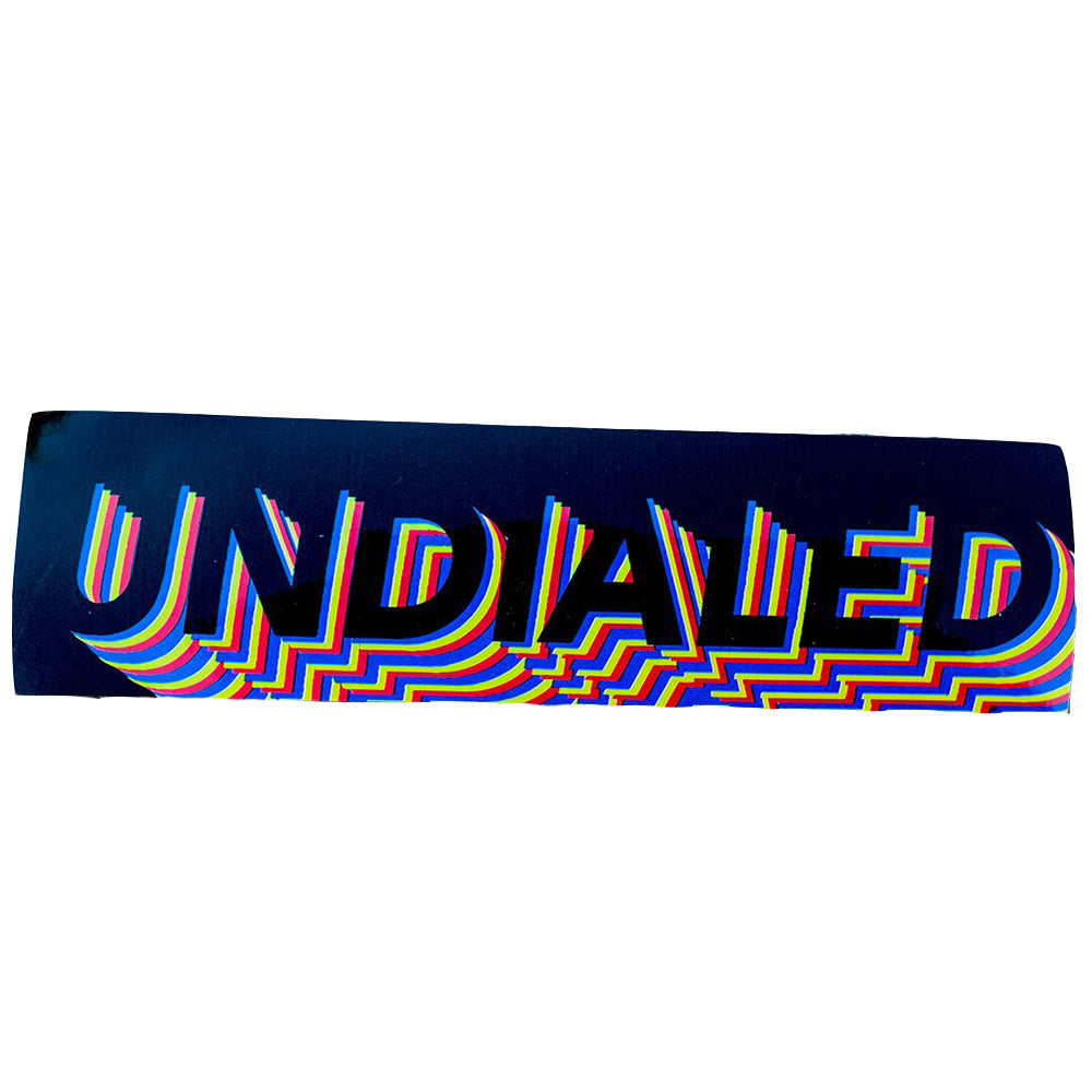 Undialed Tier Silhouette - Sticker