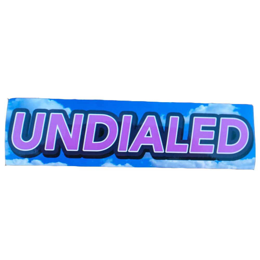 Undialed Sky Cloud - Sticker