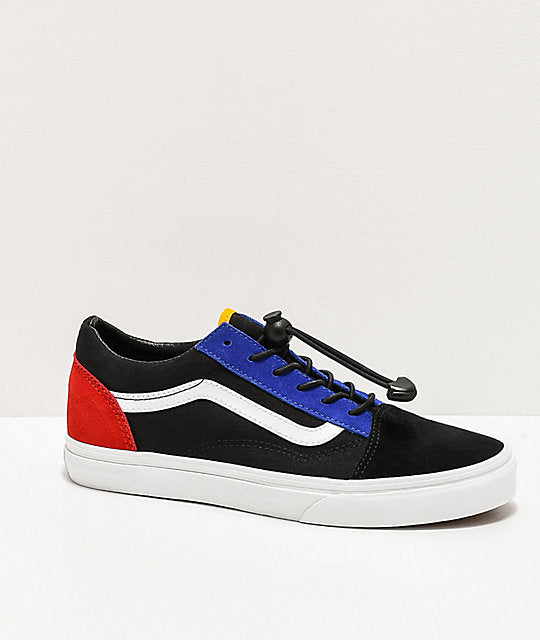 Vans Youth Old Skool Toggle Lace Block/Black - Shoes