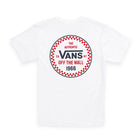 Vans Boys Checker 66 White - Shirt