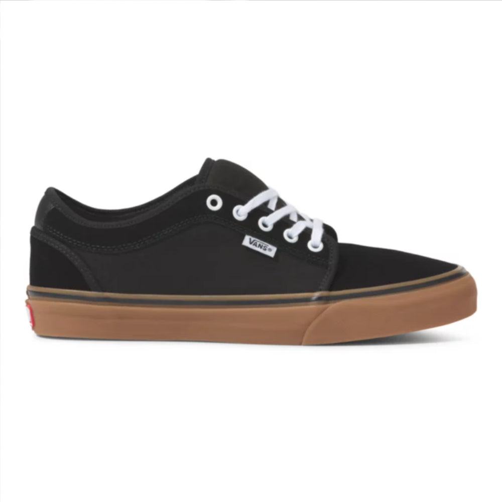 Vans Chukka Low Skate Black / Black / Gum Single Shoe Side PopCush 