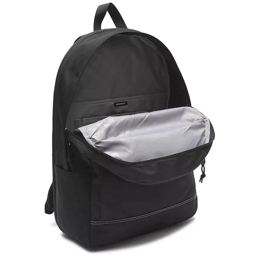 Vans Construct Backpack Black / White Cordura® - Bags Main Pocket 