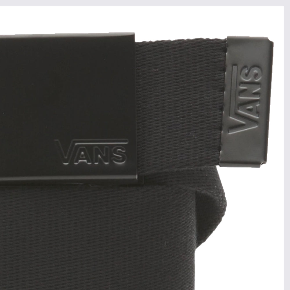 Vans Deppster Web Black Checker Belt Close Up