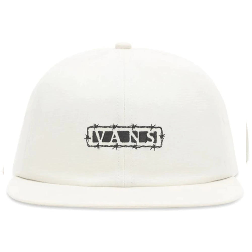 Vans Desert Jockey Hat Antique White Front Logo