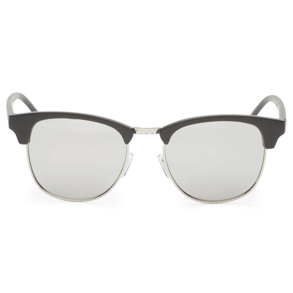 Vans Dunville Matte Black / Silver Mirror - Sunglasses Front